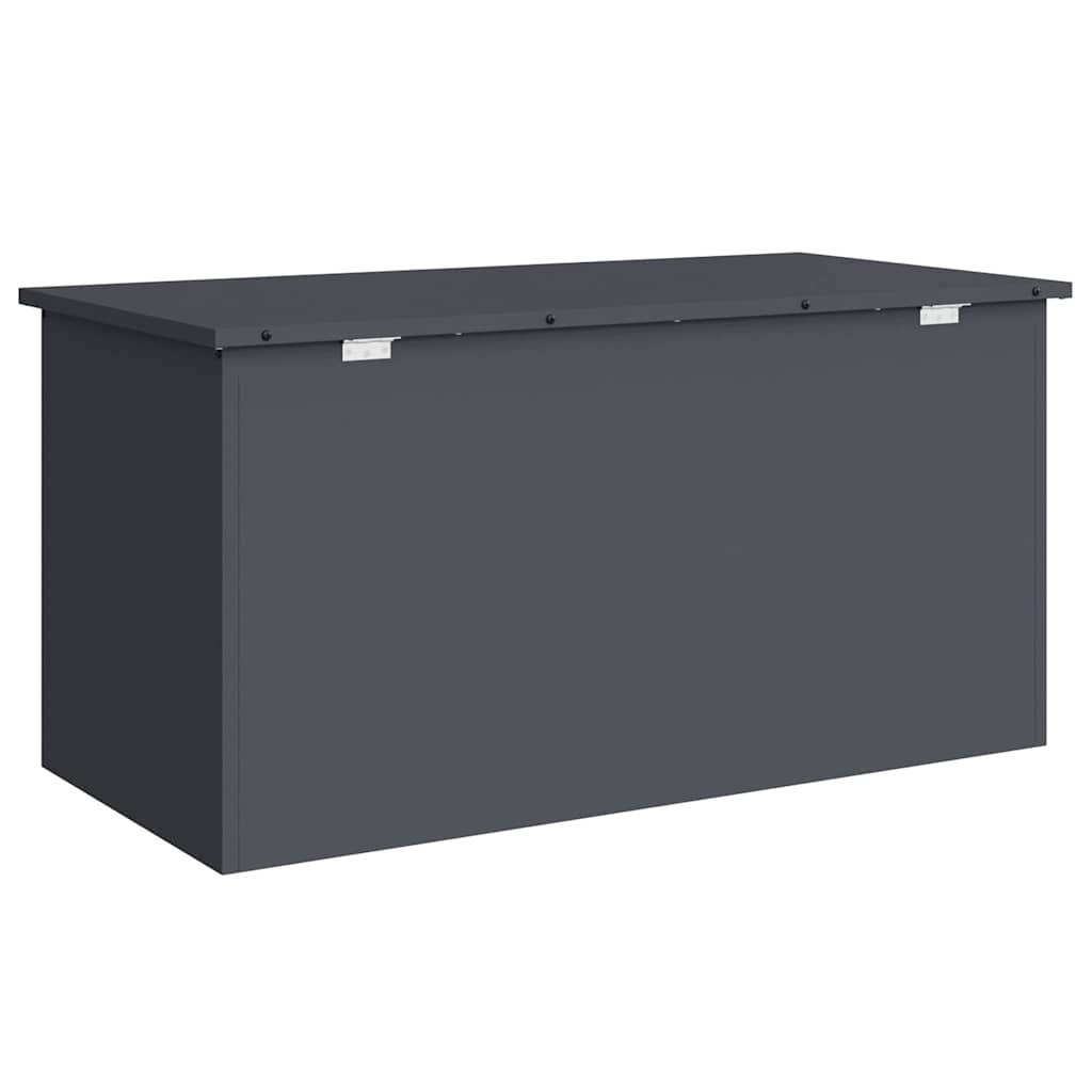 Utendørs Lagringsboks Antrasitt 100 X 50,5 X 50 Cm Stål