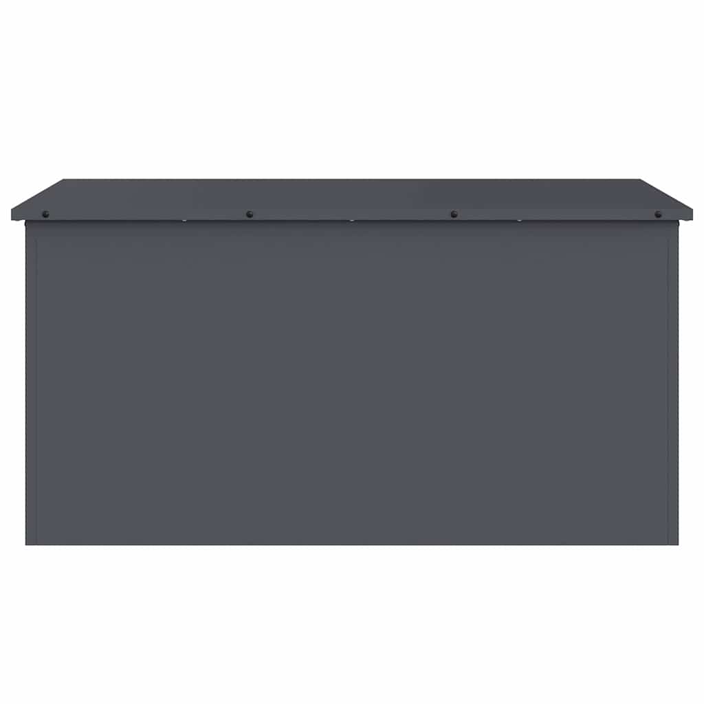 Utendørs Lagringsboks Antrasitt 100 X 50,5 X 50 Cm Stål