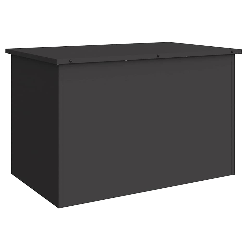 Utendørs Lagringsboks Svart 80 X 50,5 X 50 Cm Stål