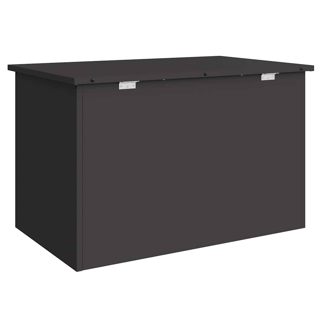 Utendørs Lagringsboks Svart 80 X 50,5 X 50 Cm Stål