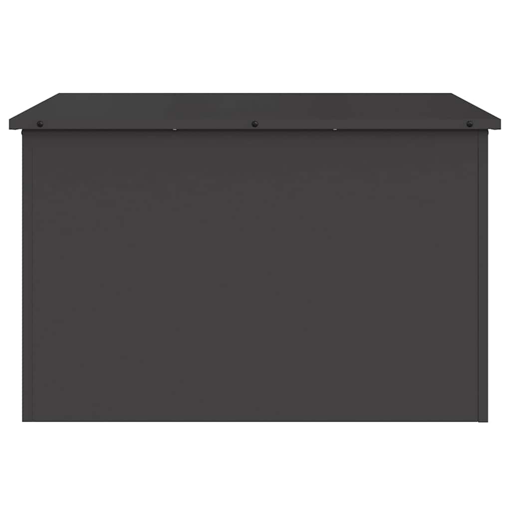Utendørs Lagringsboks Svart 80 X 50,5 X 50 Cm Stål