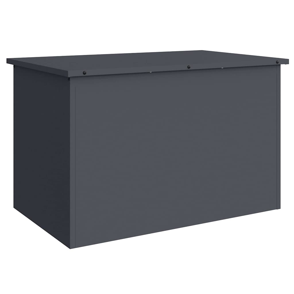 Utendørs Lagringsboks Antrasitt 80 X 50,5 X 50 Cm Stål