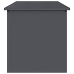 Utendørs Lagringsboks Antrasitt 80 X 50,5 X 50 Cm Stål