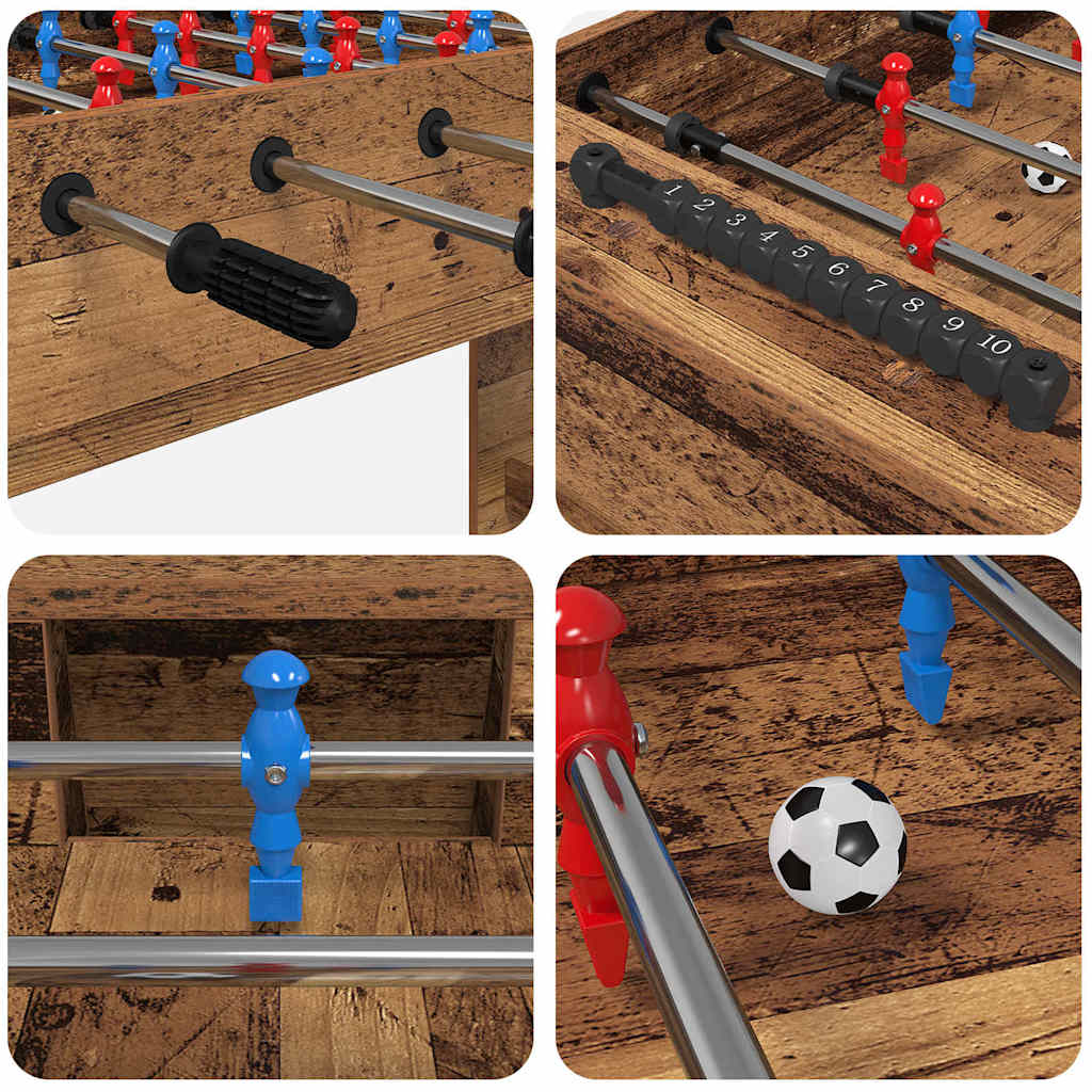 Buzzebord Gammelt Tre 125 X 60,5 X 80 Cm Konstruert Tre