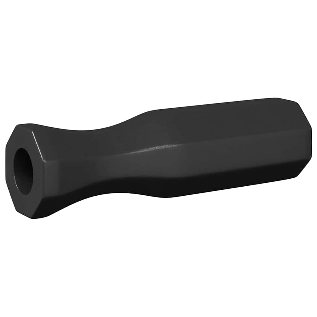 Fotballbord Håndtak 10 Pcs Svart 3,1 X 3,1 X 17,8 Cm Plast