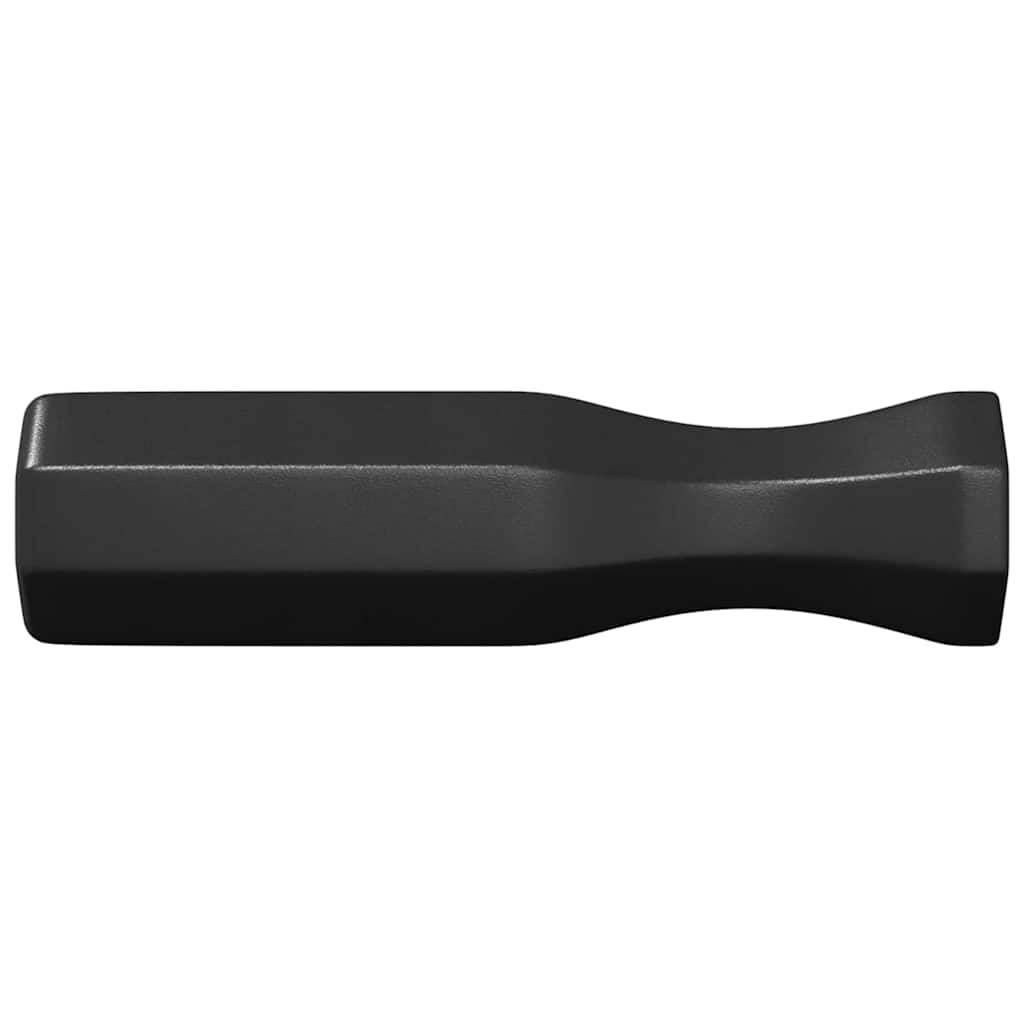 Fotballbord Håndtak 10 Pcs Svart 3,1 X 3,1 X 17,8 Cm Plast