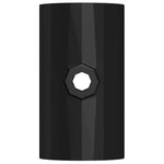 Fosseball Bord Stoppere 10 Pcs Svart 1,7 X 1,7 X 3,2 Cm Pp