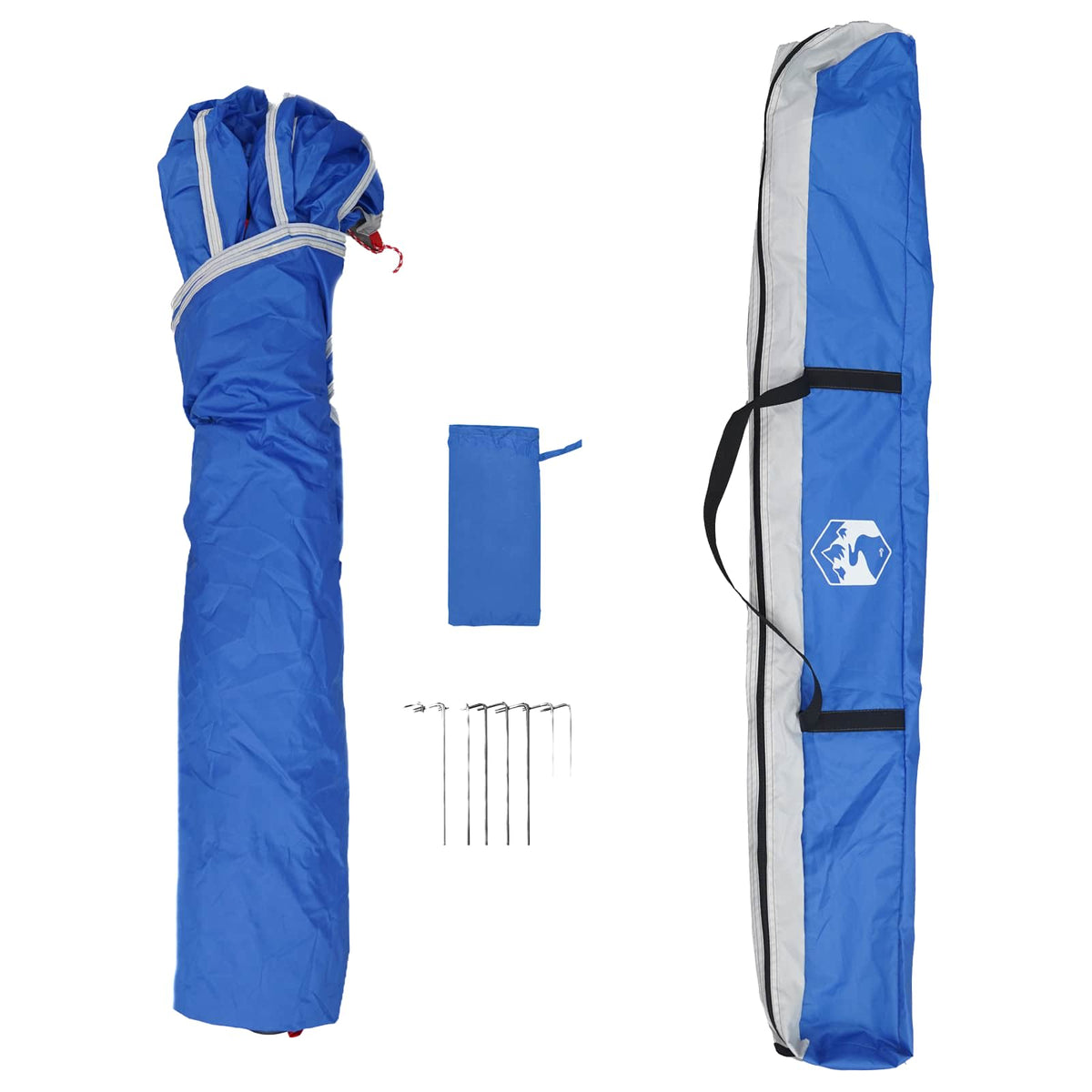 Sofortelt 4-Personers Hurtigt Utløser Azure Blue 185T Polyester