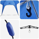 Sofortelt 4-Personers Hurtigt Utløser Azure Blue 185T Polyester