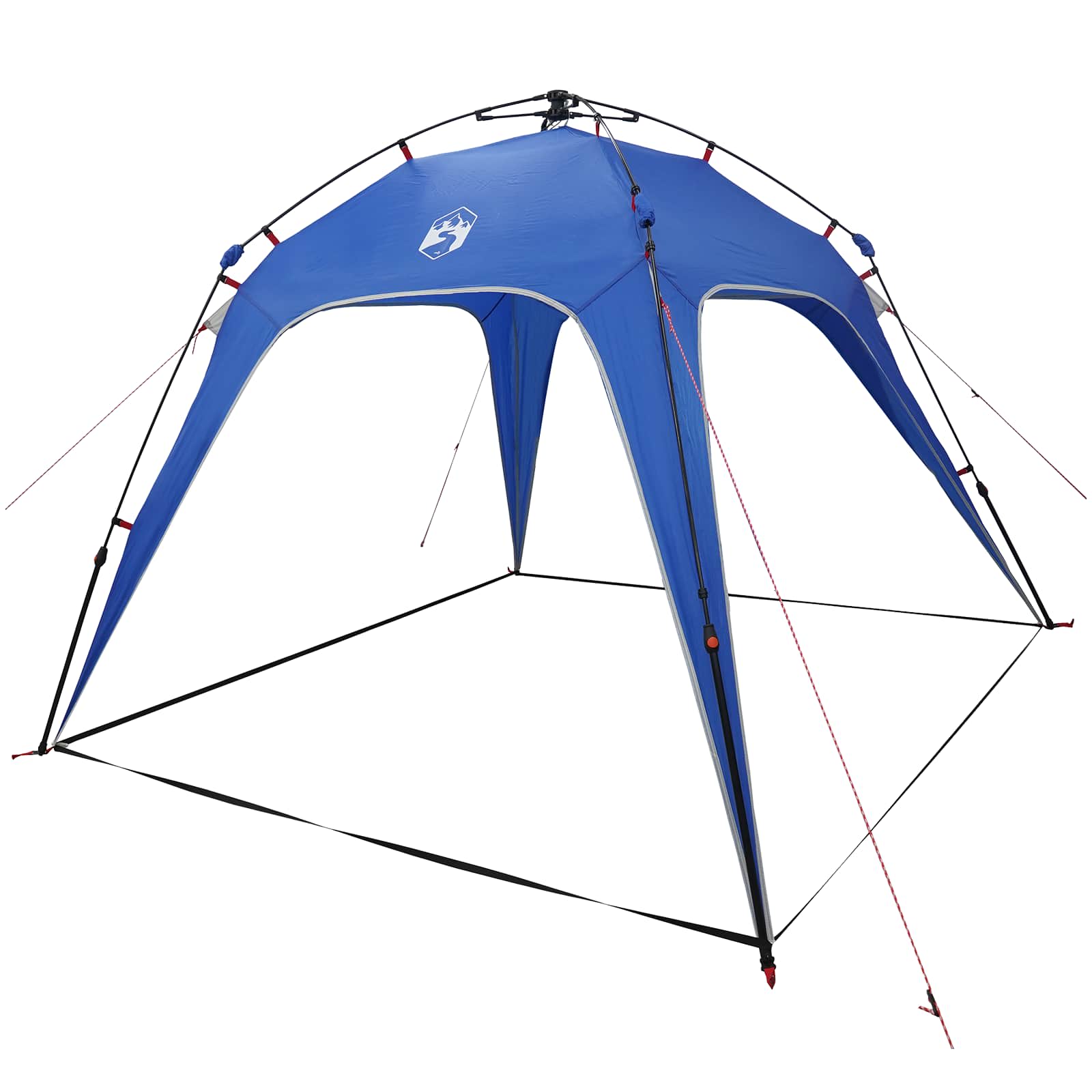 Sofortelt 4-Personers Hurtigt Utløser Azure Blue 185T Polyester