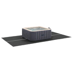 Bunnark Til Basseng Svart 420 X 220 X 0,1 Cm Uvevd Stoff