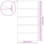 Bunnark Til Basseng Svart 550 X 280 X 0,1 Cm Uvevd Stoff