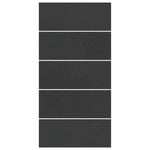 Bunnark Til Basseng Svart 550 X 280 X 0,1 Cm Uvevd Stoff