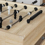Fotballbord 2 Pcs Sonoma Eik 146,5 X 74 X 85 Cm Konstruert Tre