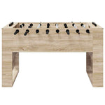Fotballbord 2 Pcs Sonoma Eik 146,5 X 74 X 85 Cm Konstruert Tre