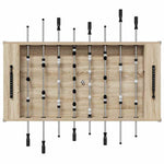 Fotballbord 2 Pcs Sonoma Eik 146,5 X 74 X 85 Cm Konstruert Tre