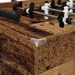 Fotballbord 2 Pcs Gammelt Tre 146,5 X 74 X 85 Cm Konstruert Tre