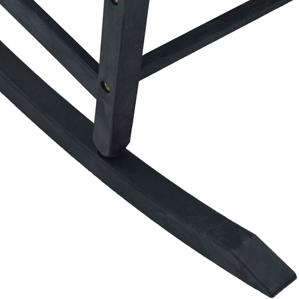 Gyngestol Svart 65 X 84 X 114 Cm Polyethylen