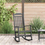 Gyngestol Svart 65 X 84 X 114 Cm Polyethylen