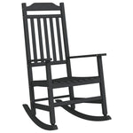 Gyngestol Svart 65 X 84 X 114 Cm Polyethylen