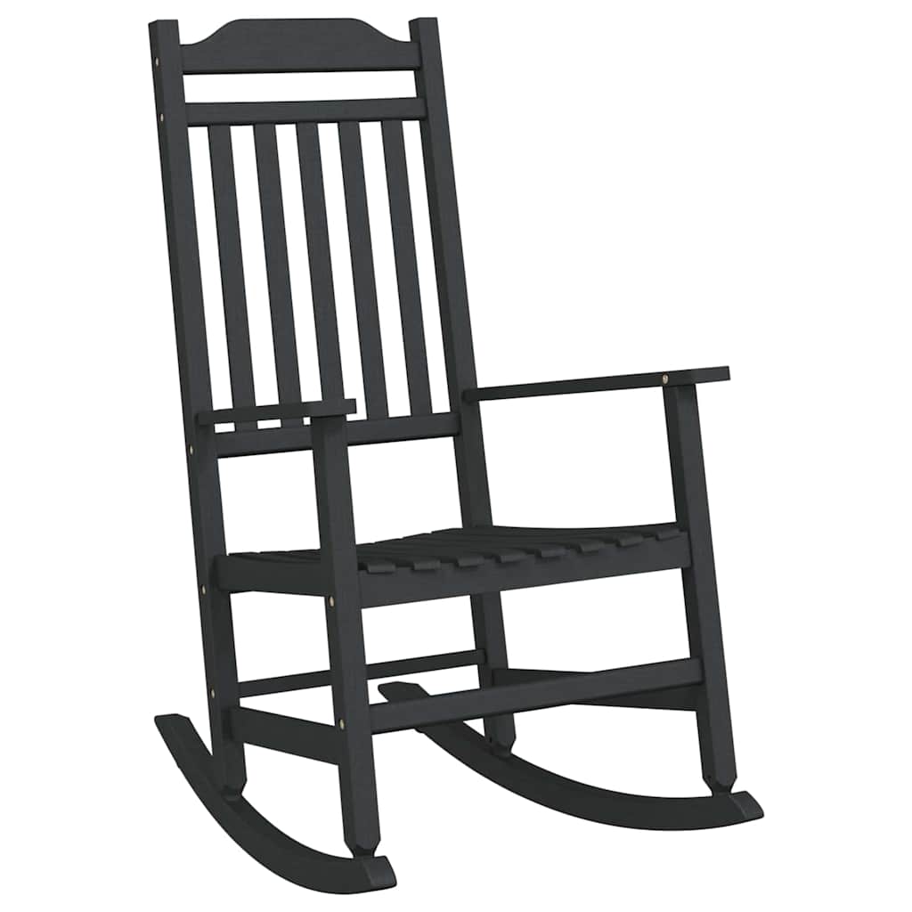 Gyngestol Svart 65 X 84 X 114 Cm Polyethylen