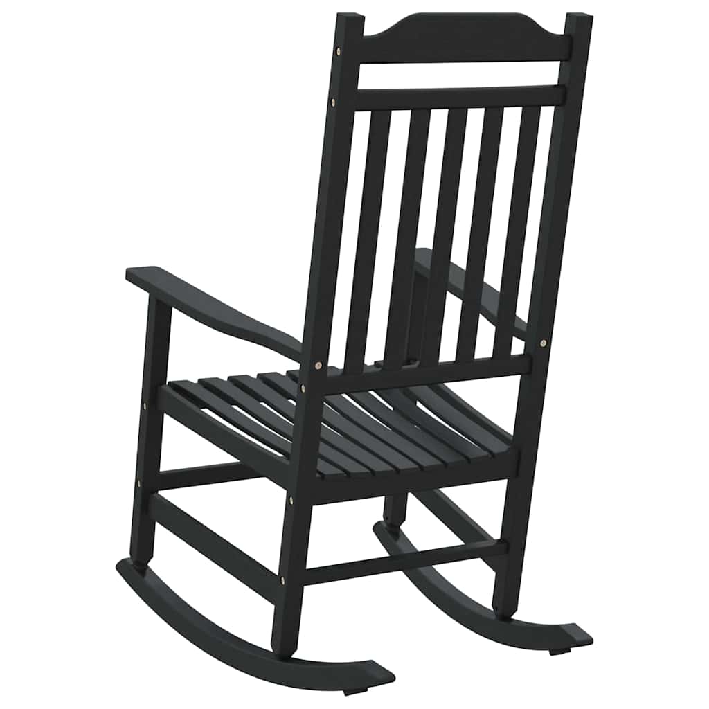 Gyngestol Svart 65 X 84 X 114 Cm Polyethylen