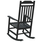 Gyngestol Svart 65 X 84 X 114 Cm Polyethylen