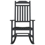 Gyngestol Svart 65 X 84 X 114 Cm Polyethylen