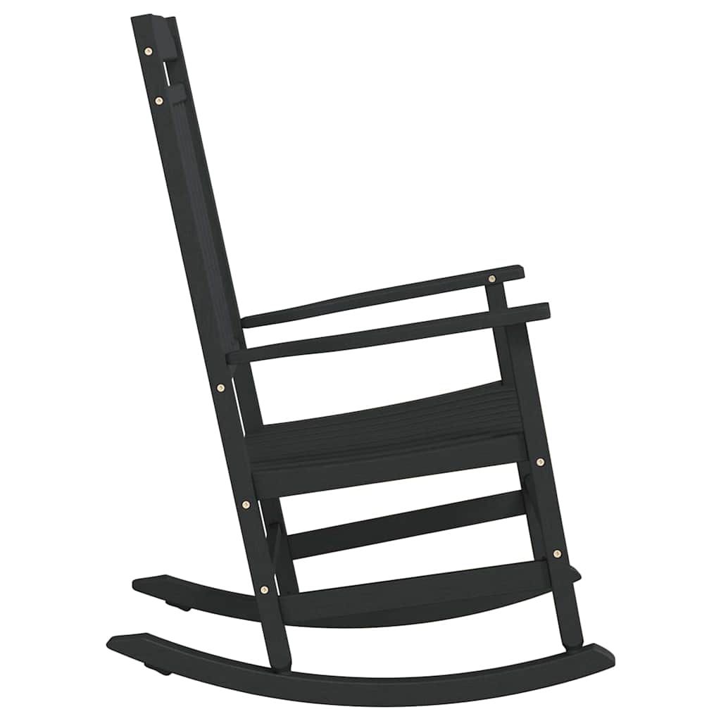 Gyngestol Svart 65 X 84 X 114 Cm Polyethylen