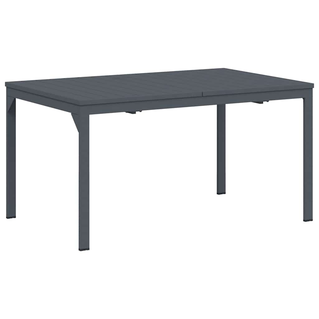 Ute Middag Bord 2 Pcs Antrasitt 210 X 90 X 73 Cm Stål