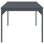 Ute Middag Bord 2 Pcs Antrasitt 210 X 90 X 73 Cm Stål