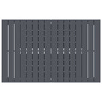 Ute Middag Bord 2 Pcs Antrasitt 210 X 90 X 73 Cm Stål