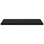 Bokhyllebrett 4 Pcs Svart 40 X 20 X 1,5 Cm Konstruert Tre