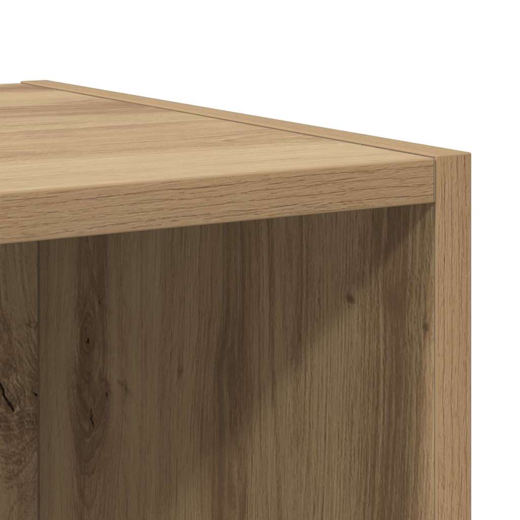 Tv-Benksett Artisan Eik 37 X 37 X 72 Cm Konstruert Tre