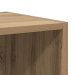 Tv-Benksett Artisan Eik 37 X 37 X 72 Cm Konstruert Tre