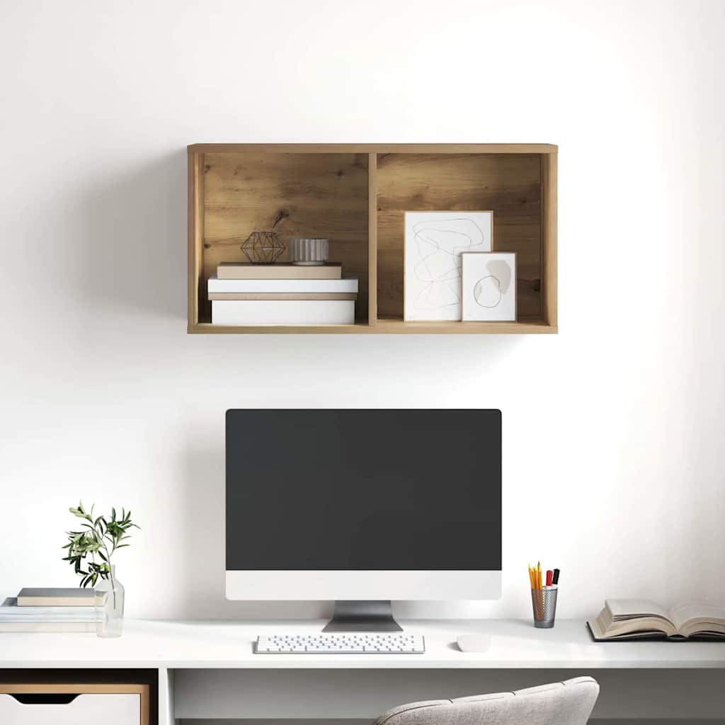 Tv-Benksett Artisan Eik 37 X 37 X 72 Cm Konstruert Tre