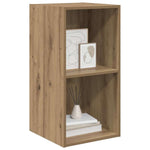 Tv-Benksett Artisan Eik 37 X 37 X 72 Cm Konstruert Tre