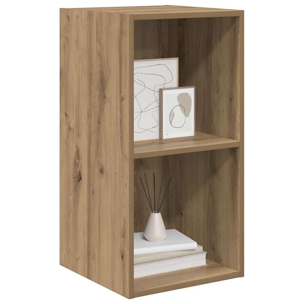 Tv-Benksett Artisan Eik 37 X 37 X 72 Cm Konstruert Tre
