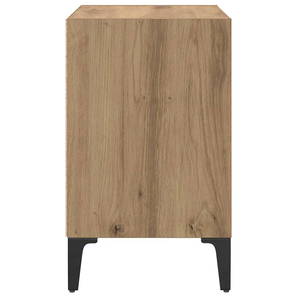 Nattbordskap Artisan Eik 40 X 30 X 50 Cm Konstruert Tre