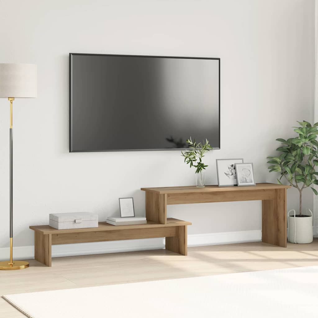 Tv-Benksett Artisan Eik 180 X 30 X 43 Cm Konstruert Tre
