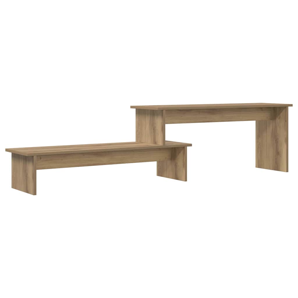 Tv-Benksett Artisan Eik 180 X 30 X 43 Cm Konstruert Tre