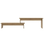 Tv-Benksett Artisan Eik 180 X 30 X 43 Cm Konstruert Tre
