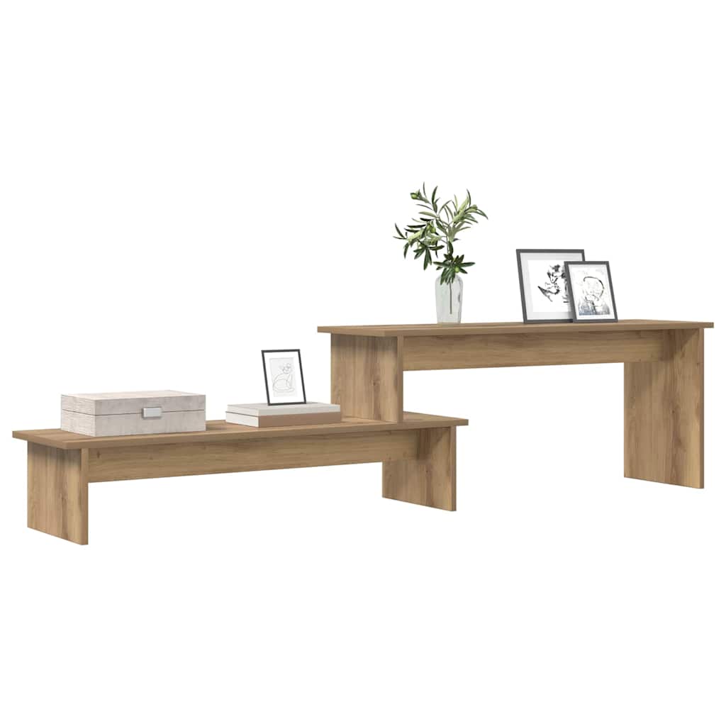 Tv-Benksett Artisan Eik 180 X 30 X 43 Cm Konstruert Tre