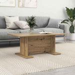 Kaffebord Artisan Eik 103,5 X 60 X 40 Cm Konstruert Tre
