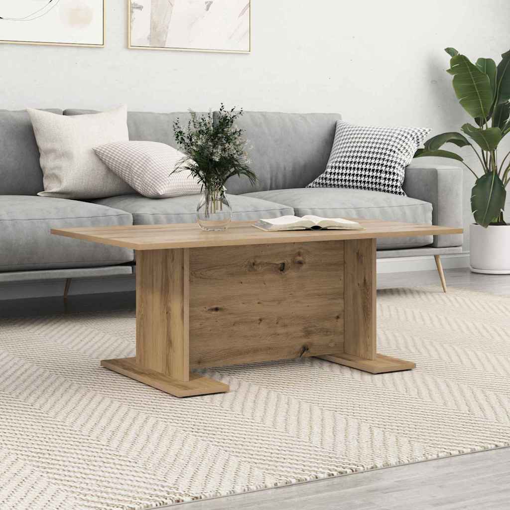 Kaffebord Artisan Eik 103,5 X 60 X 40 Cm Konstruert Tre