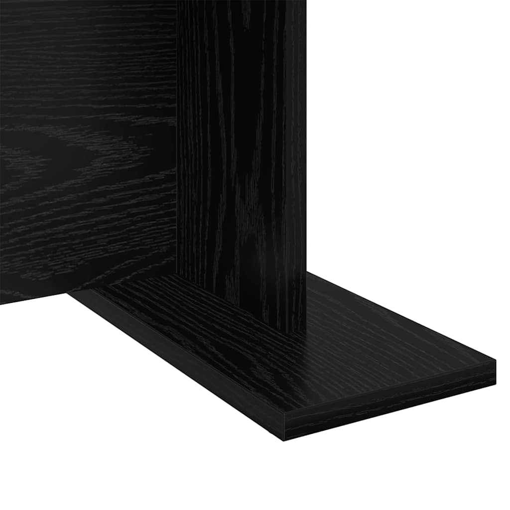 Kaffebord Svart Eik 103,5 X 60 X 40 Cm Konstruert Tre