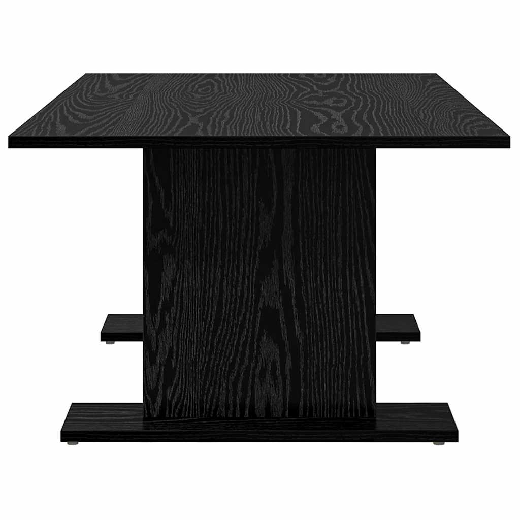 Kaffebord Svart Eik 103,5 X 60 X 40 Cm Konstruert Tre