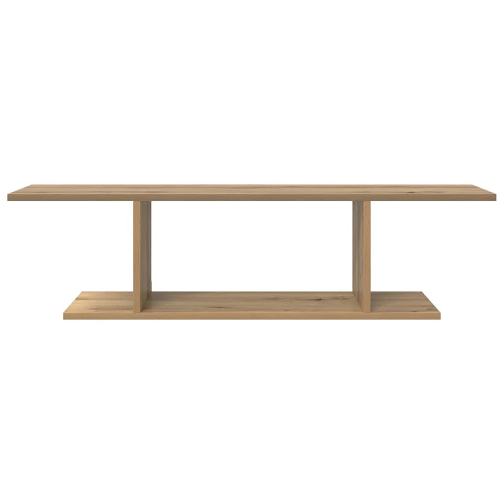 Tv-Benksett Veggmontert Brun 103 X 30 X 26,5 Cm Konstruert Tre