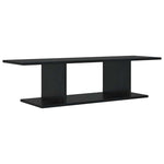 Tv-Benksett Veggmontert Svart 103 X 30 X 26,5 Cm Konstruert Tre