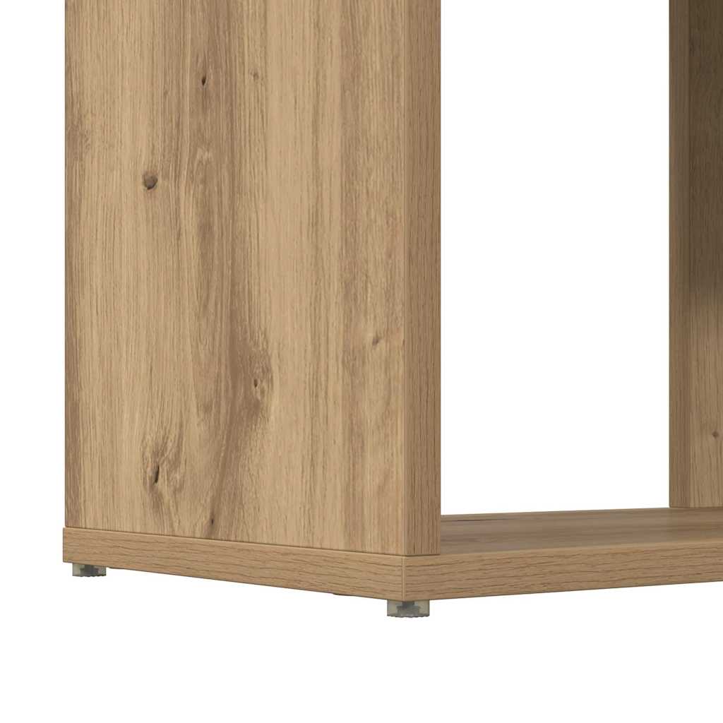 Tv-Benksett Veggmontert Brun 60 X 24 X 125,5 Cm Konstruert Tre